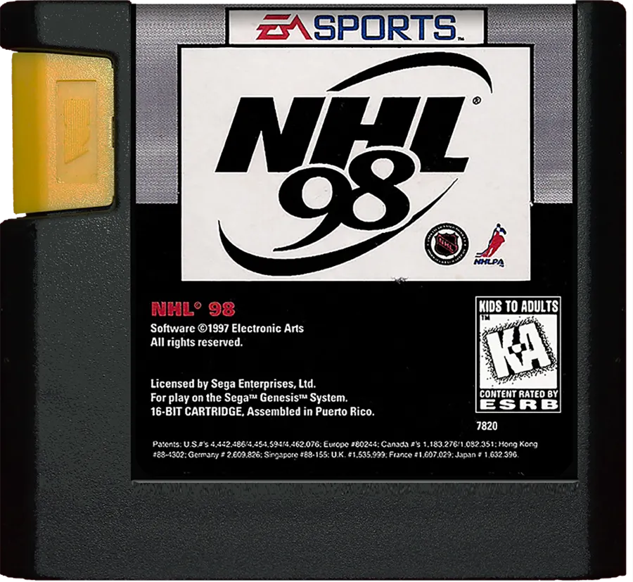 NHL 98 cart