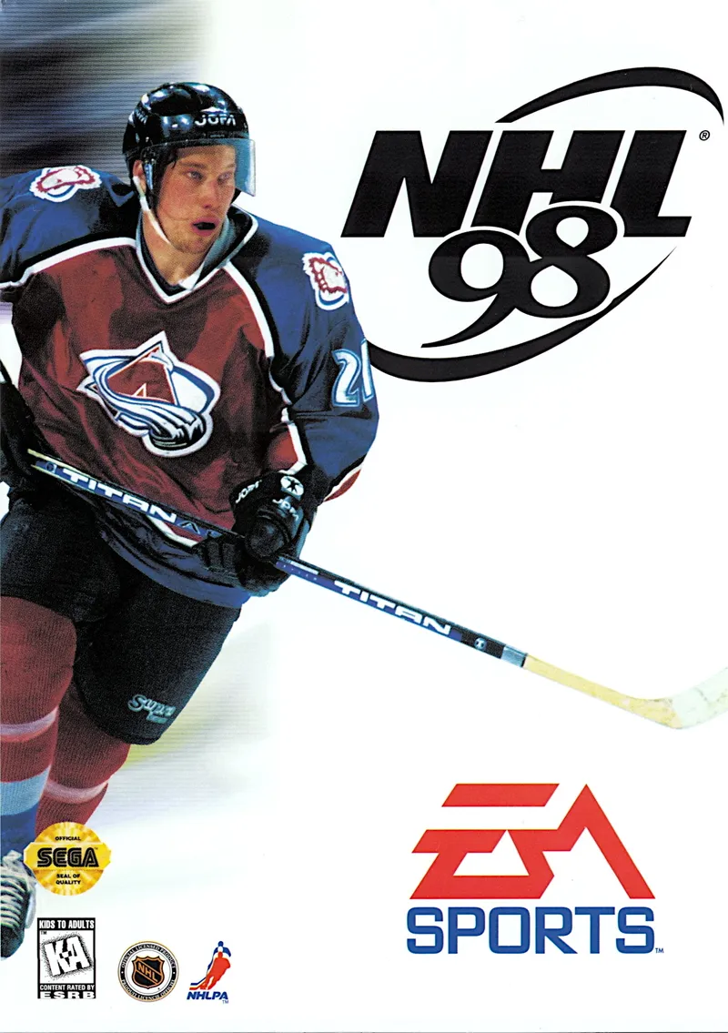 NHL 98 box art