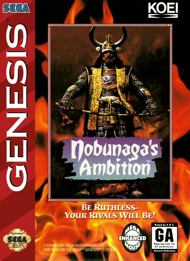 Nobunaga's Ambition box art
