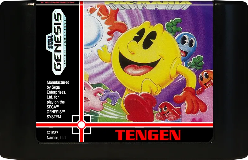 Pac-Mania cart