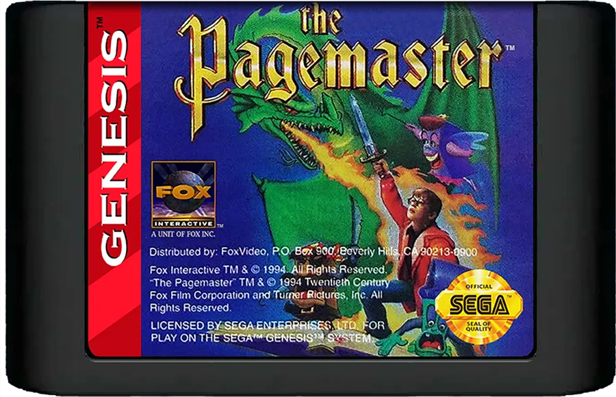 The Pagemaster cart