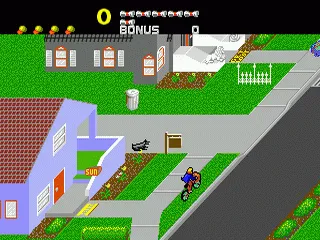 Paperboy screenshot