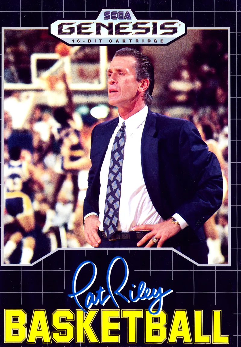 Pat Riley Basketball box art