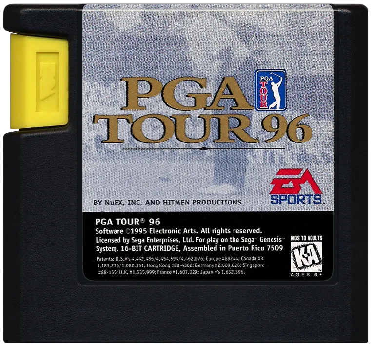 PGA Tour 96 cart