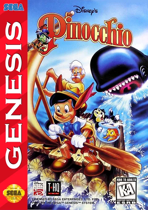 Pinocchio box art