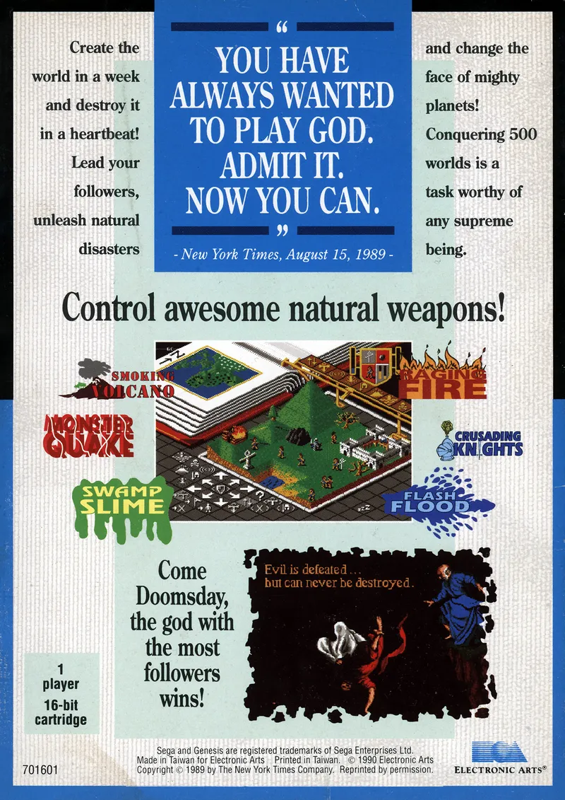 Populous box back