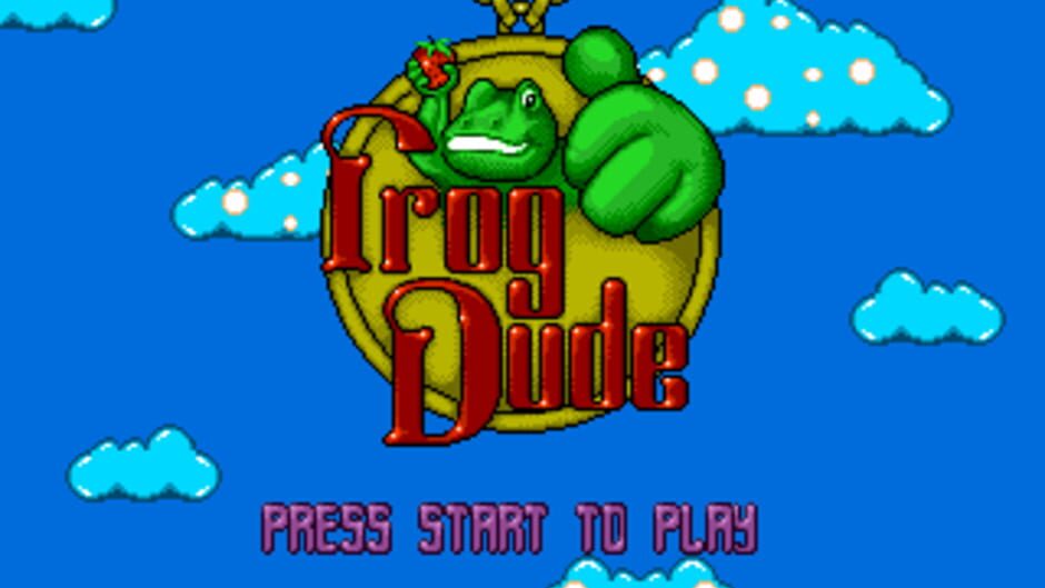 Backdrop artwork for Frog Dude