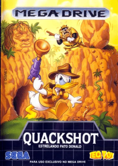 Quackshot: Starring Donald Duck box art