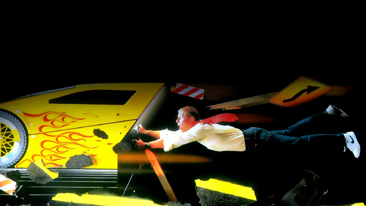 Backdrop artwork for Race Drivin'