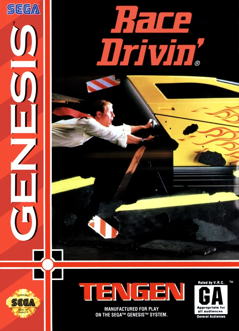 Race Drivin' box art