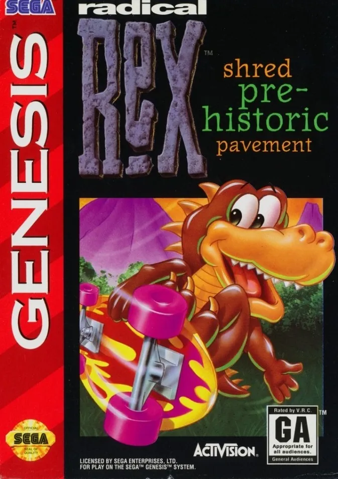 Radical Rex box art
