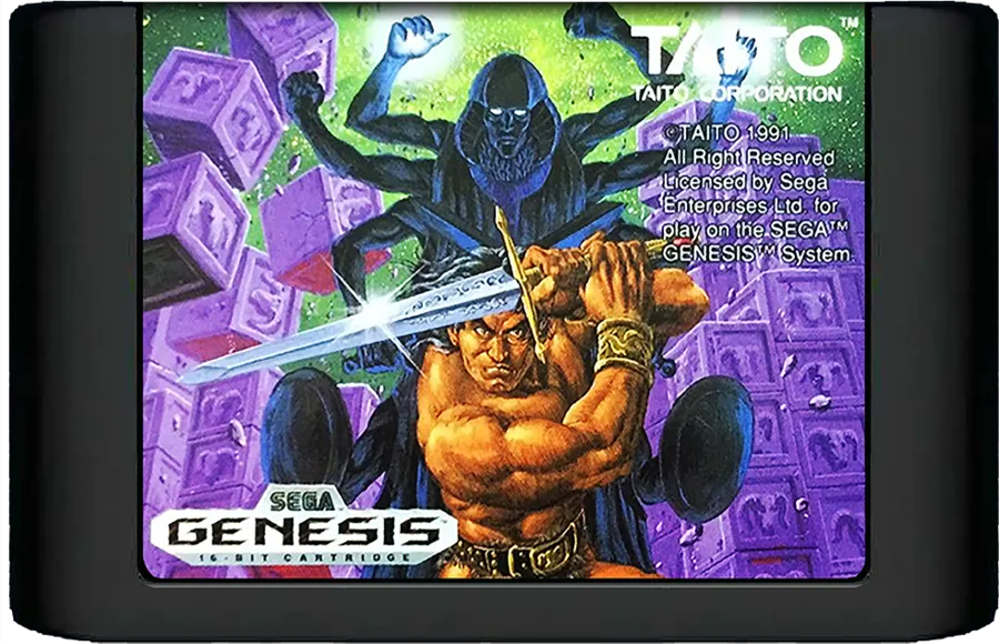 Rastan Saga II cart