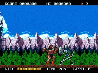 Rastan Saga II screenshot