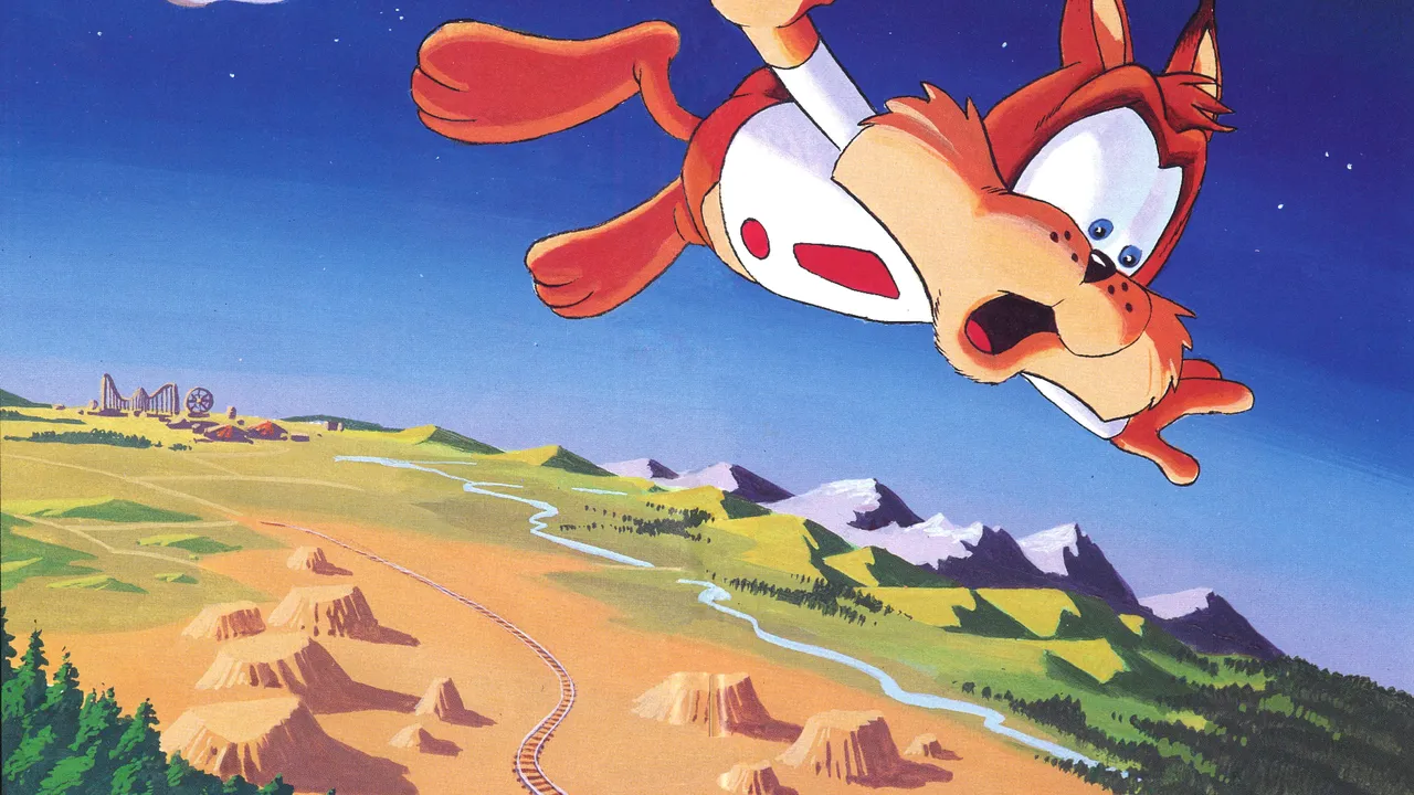 Backdrop artwork for Bubsy in: Claws Encounters of the Furred Kind