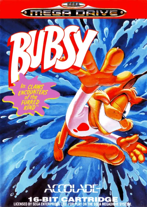Bubsy in: Claws Encounters of the Furred Kind box art