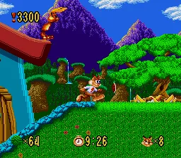 Bubsy in: Claws Encounters of the Furred Kind screenshot