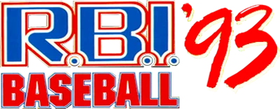 R.B.I. Baseball '93 logo