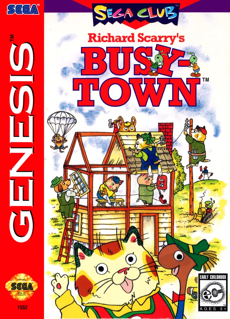 Richard Scarry's Busytown box art