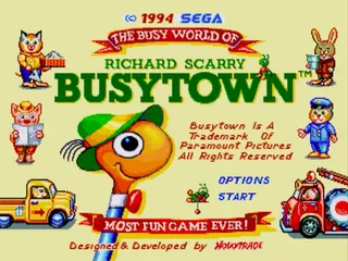 Richard Scarry's Busytown screenshot