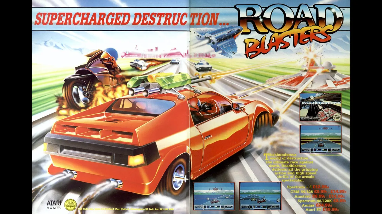 Backdrop artwork for RoadBlasters