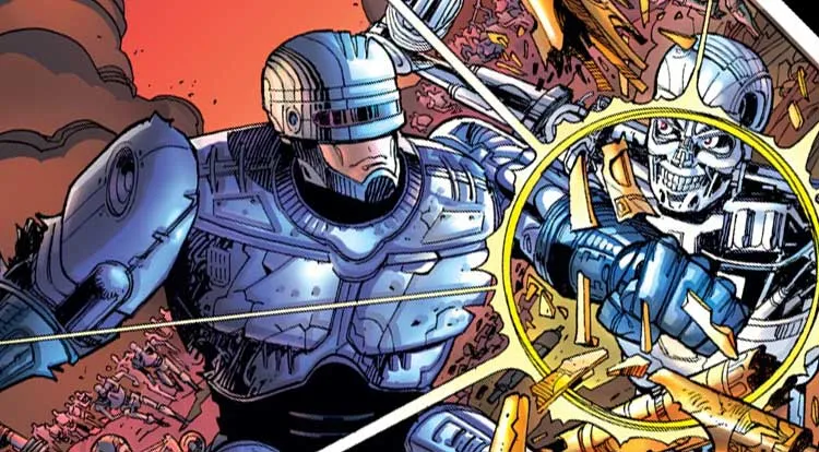 Backdrop artwork for RoboCop versus The Terminator
