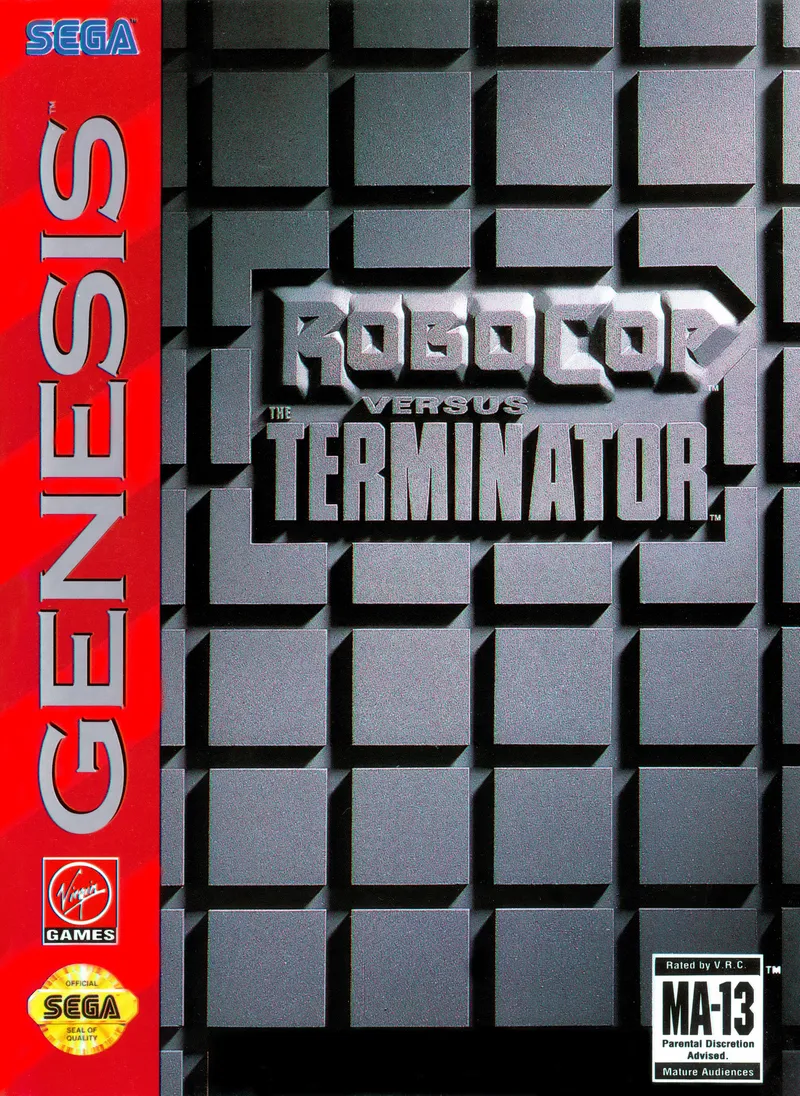 RoboCop versus The Terminator box art