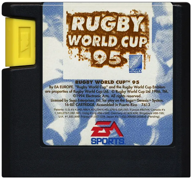 Rugby World Cup 95 cart