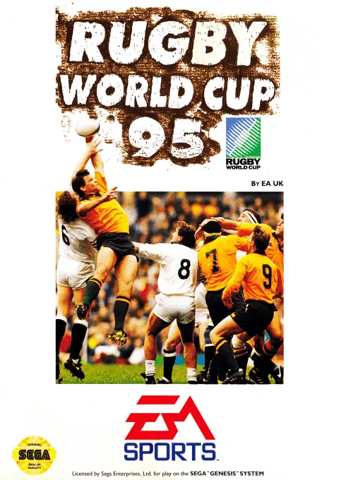 Rugby World Cup 95 box art