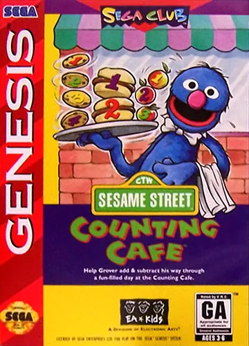 Sesame Street Counting Cafe box art