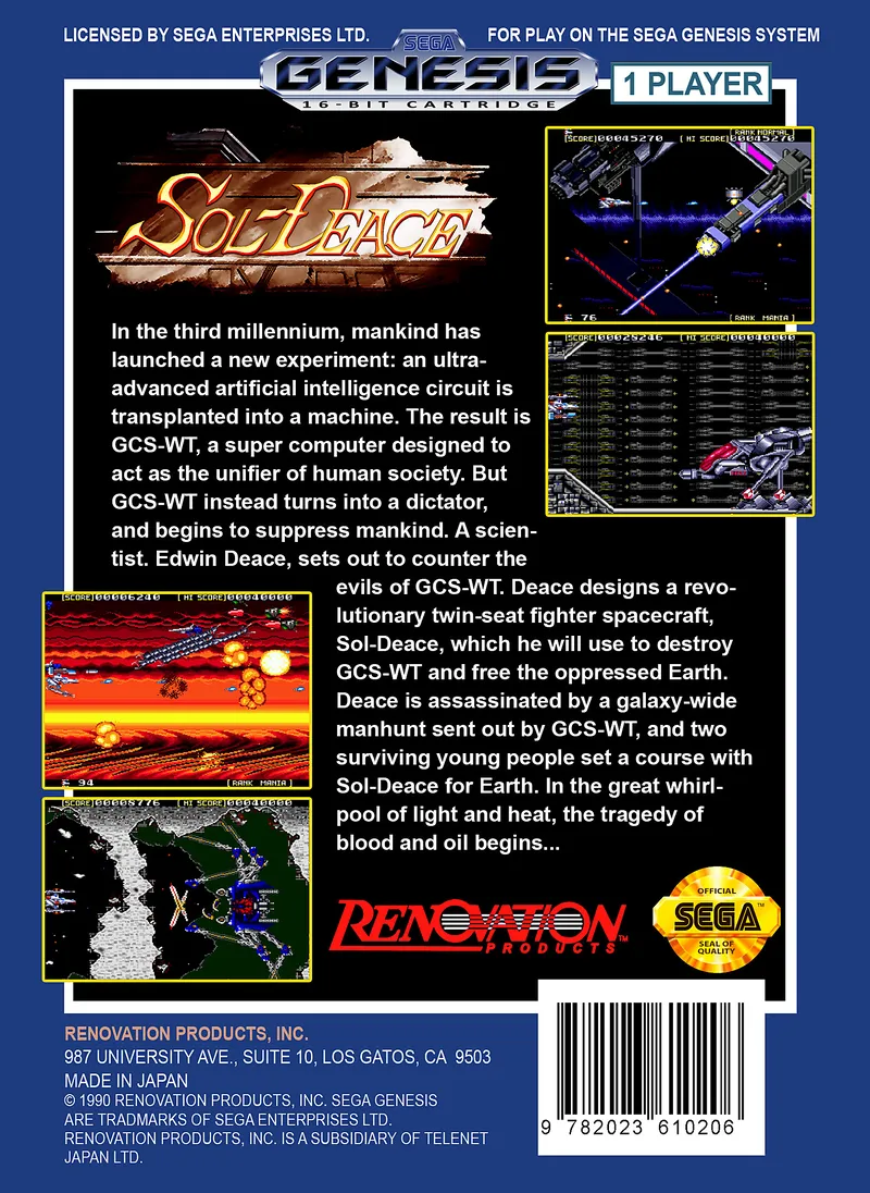 Sol-Deace box back