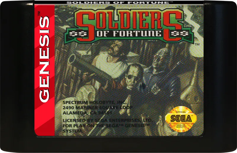 Soldiers of Fortune cart
