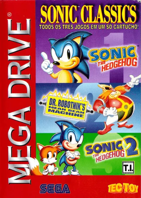 Sonic Classics box art