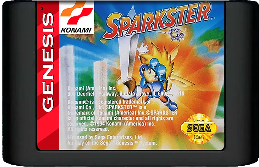 Sparkster cart