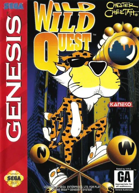 Chester Cheetah: Wild Wild Quest box art