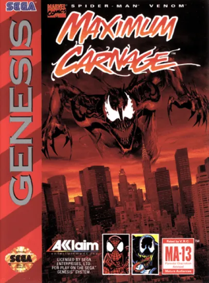 Spider-Man & Venom: Maximum Carnage box art