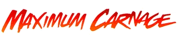 Spider-Man & Venom: Maximum Carnage logo