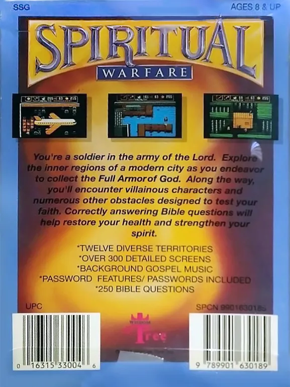 Spiritual Warfare box back