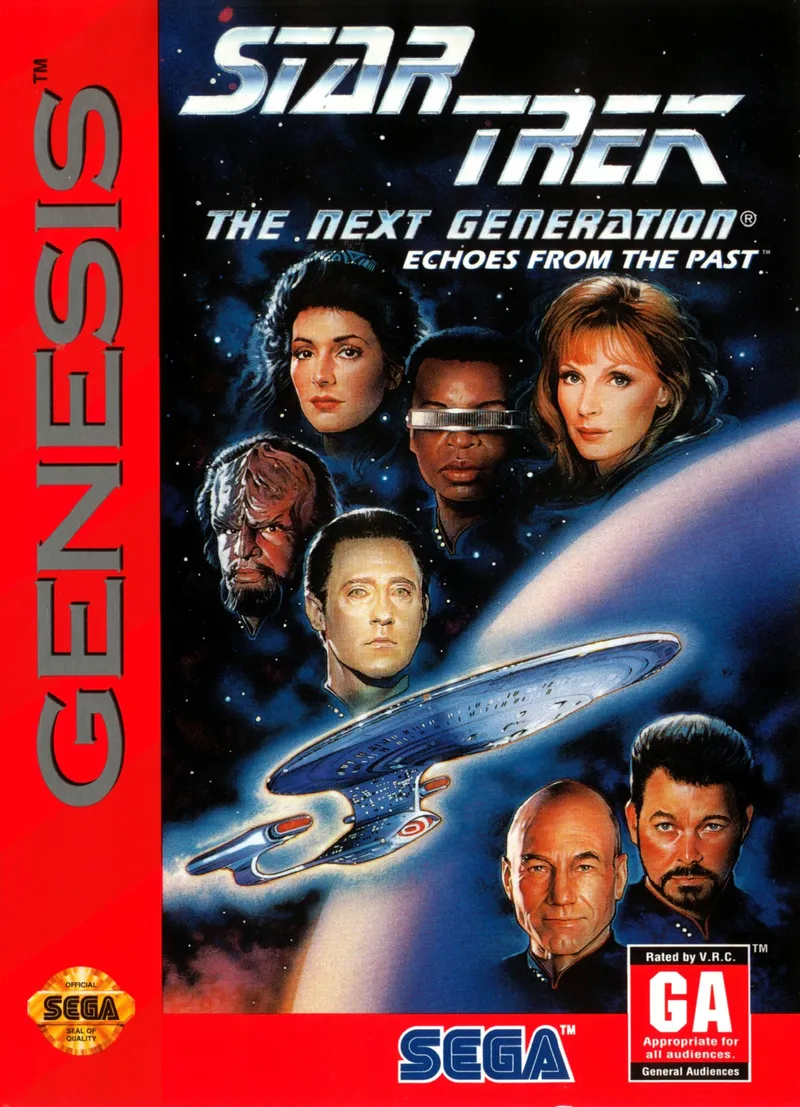 Star Trek: The Next Generation - Echoes from the Past box art
