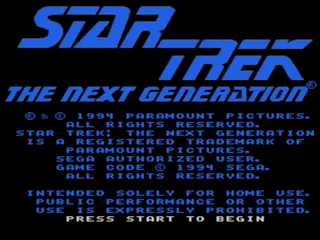Star Trek: The Next Generation - Echoes from the Past screenshot