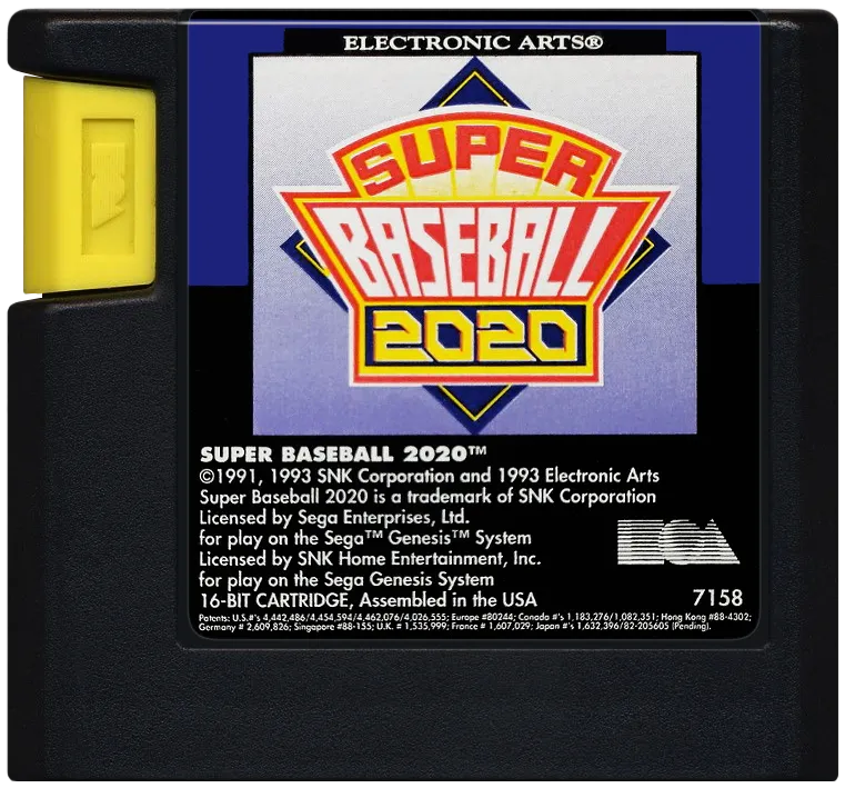 Super Baseball 2020 cart