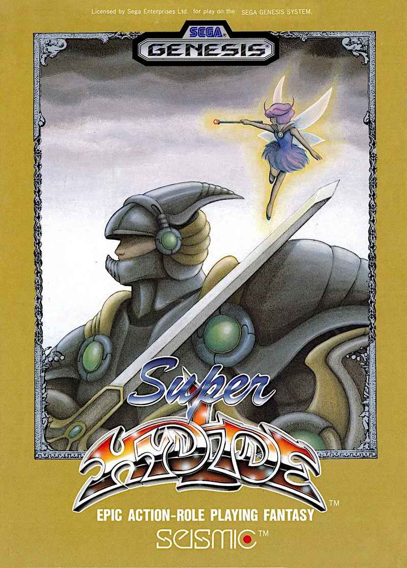 Super Hydlide box art