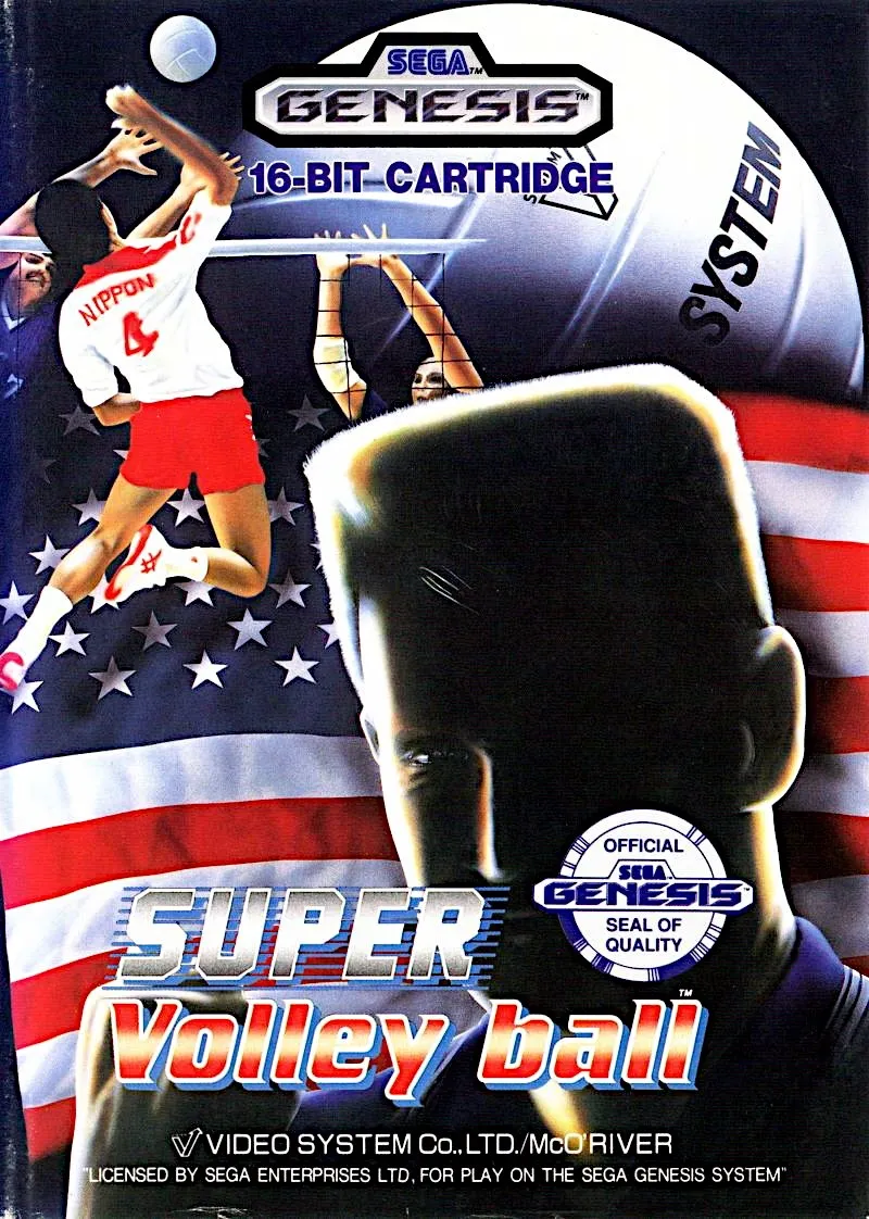 Super Volleyball box art