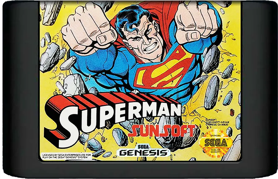 Superman cart