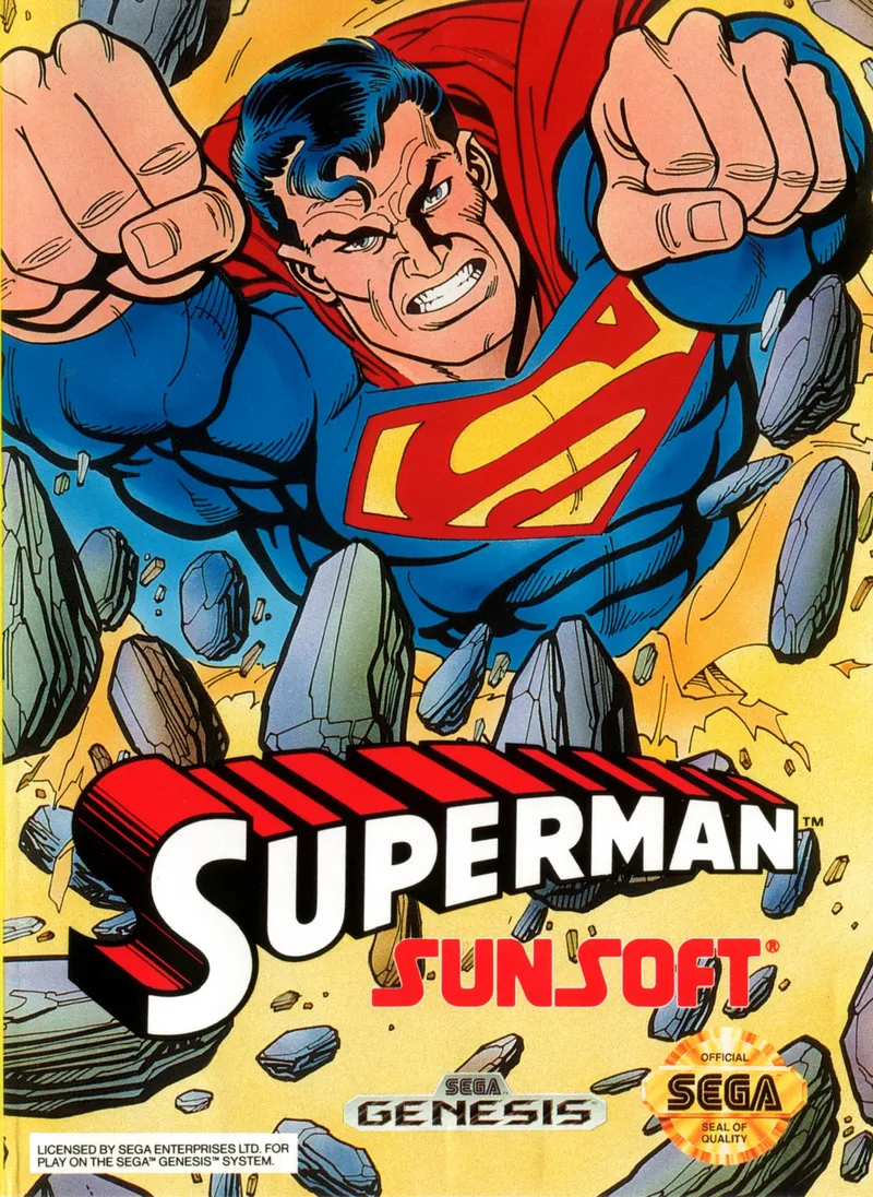 Superman box art