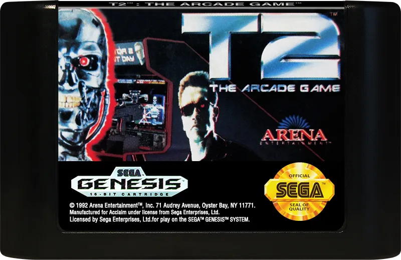 T2: The Arcade Game cart