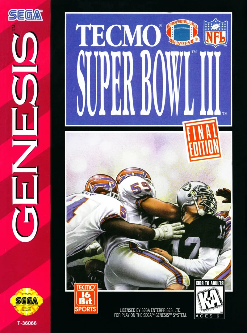 Tecmo Super Bowl III: Final Edition box art