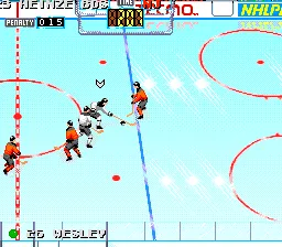 Tecmo Super Hockey screenshot