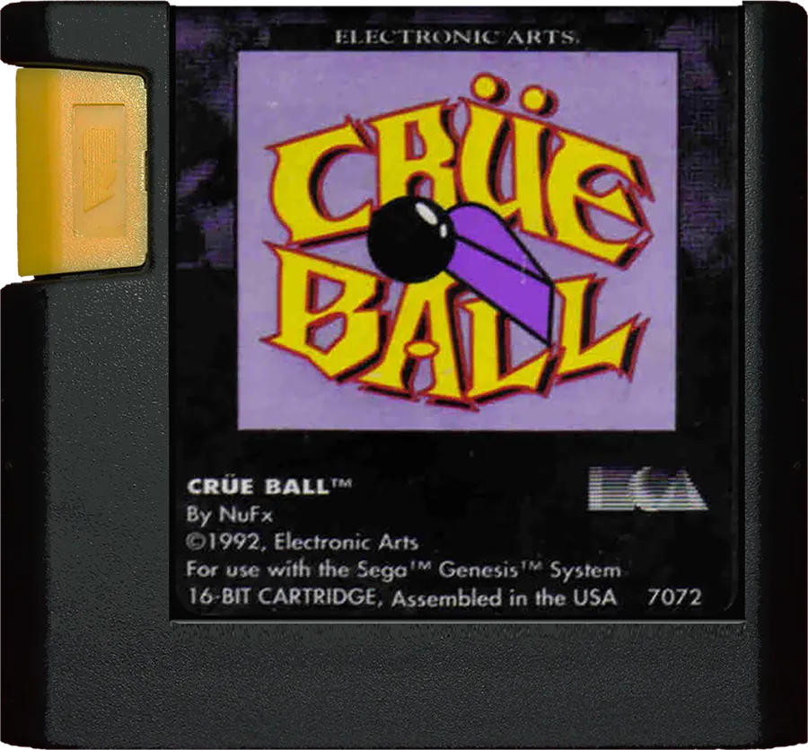 Crüe Ball: Heavy Metal Pinball cart