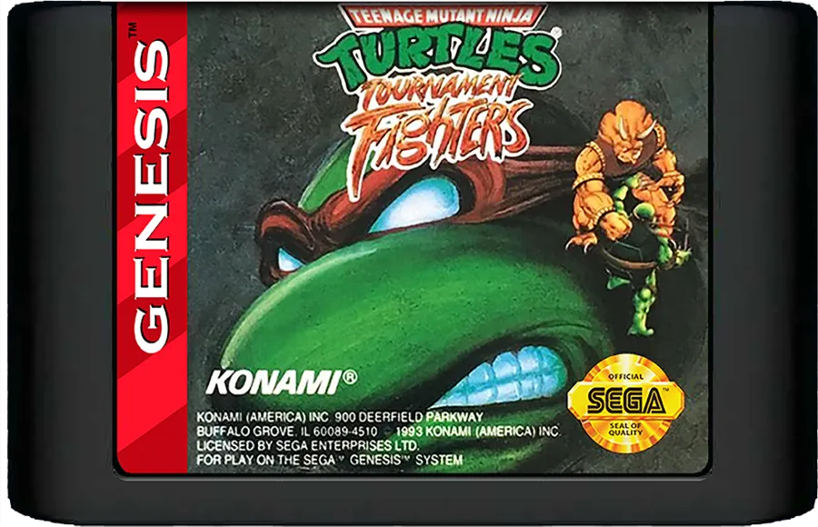 Teenage Mutant Ninja Turtles: Tournament Fighters cart
