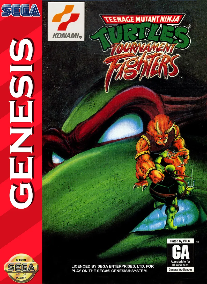 Teenage Mutant Ninja Turtles: Tournament Fighters box art